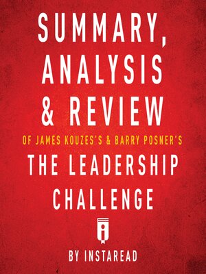 cover image of Summary, Analysis & Review of James Kouzes's & Barry Posner's the Leadership Challenge